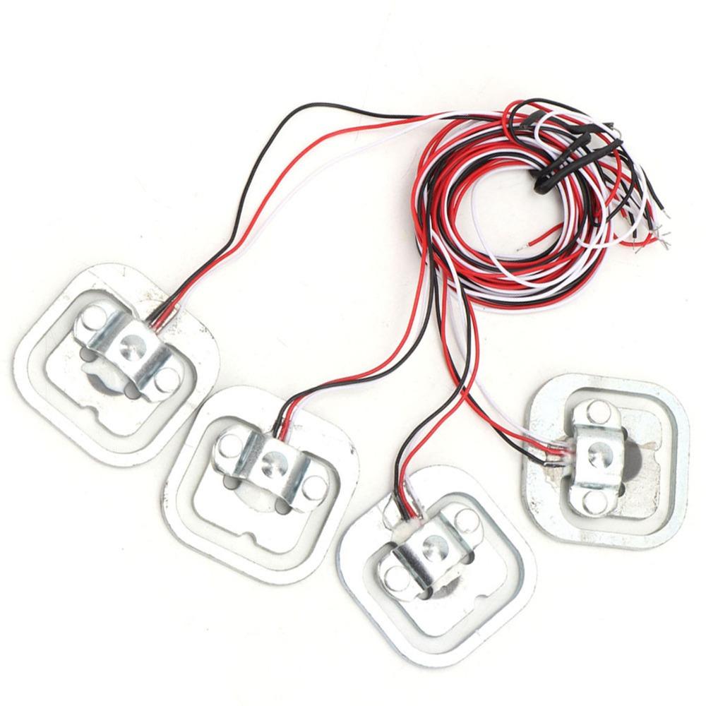 4 Pcs Half Bridge HX711 Module High Accuracy Weight Sensor Strain Gauge  Human Body Scale