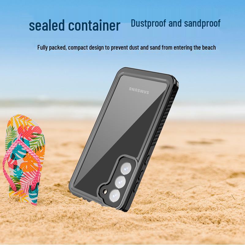 Red Pepper Waterproof Drop-Proof Case for Samsung S23 PLUS - Outdoor Sports Protection