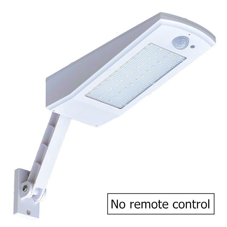 Iluminare cu panou solar îmbunătățit, în aer liber, impermeabil, iluminat stradal stâlp rotativ, iluminat solar de perete cu 4 moduri pentru calea de grădină.