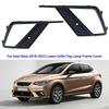 For Seat Ibiza 2018 2019 2020 2021 2022 Fog Lamp Grill Front Bumper Lower Fog Grille Cover Trim 6F0853665A 6F0853666A
