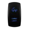 12V/24V Blue LED Rocker Switch Spot/Fog/Side Lights/Power/Inverter/Fan Toggle Waterproof On-Off | On-Off-On Switch Switches4