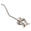 Marching Music Holder Silver Appearance Excellent Workmanship Lightweight Portable Iron Music