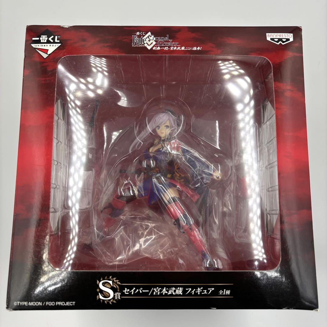 

[USED] Ichiban Kuji FGO Swordsman Flash: Here Comes S Prize Miyamoto Musashi Figure