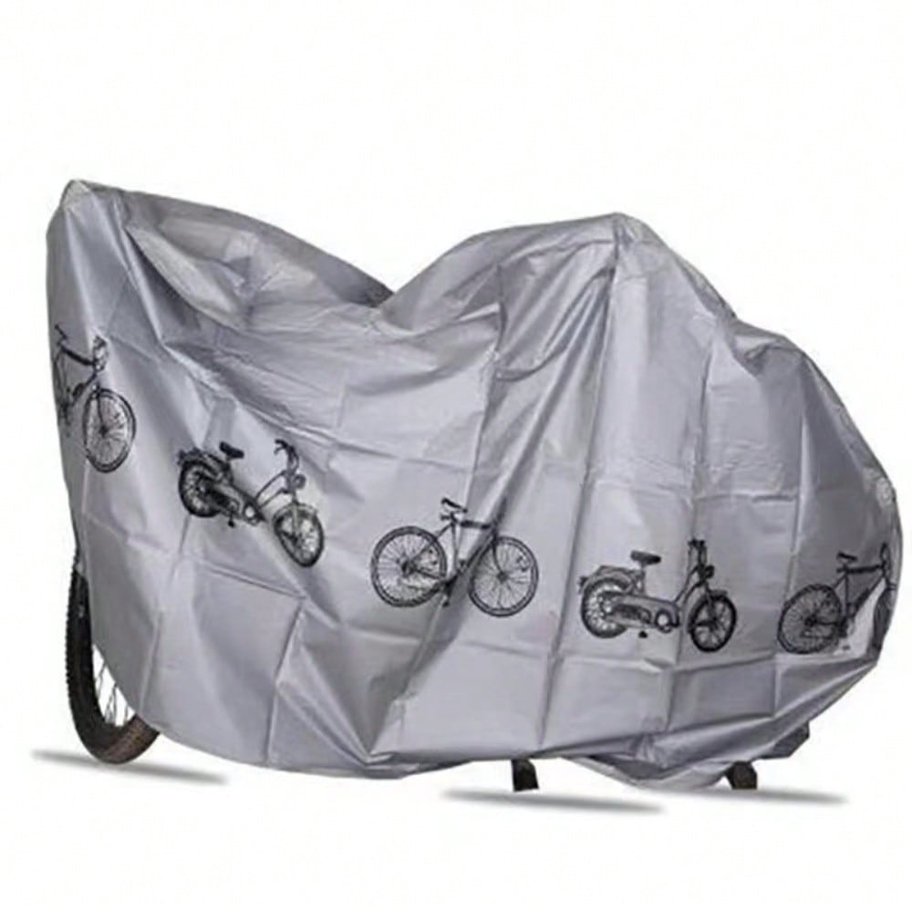 Housse de pluie pour vélo, housse pour voiture électrique, vêtements pour voiture, pare-soleil, housse pour VTT, imperméable et anti-poussière, protection solaire, vélo grey