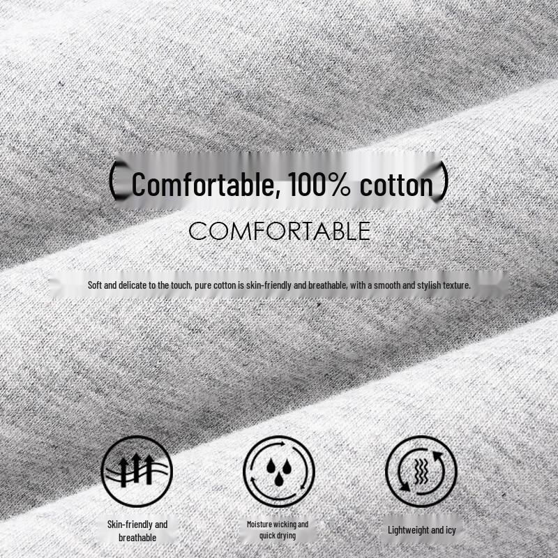 JEANSWEST Women's High-Waist A-Line Cotton Shorts