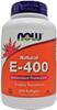 Vitamin E-400, Natural - 250 Softgels