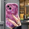 Obal na telefon: 2D ploché, vhodné pro ochranné pouzdro na iPhone 18 17 16 15 14 13 12 Pro, dekorace na telefon, křišťálově růžová růže, perfektní Vánoce a Hallowee