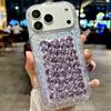 Glitter Crushed Diamond iPhone 17 Pro Case - Full Diamond, Transparent Design for iPhone 13, 14, 15, and 16