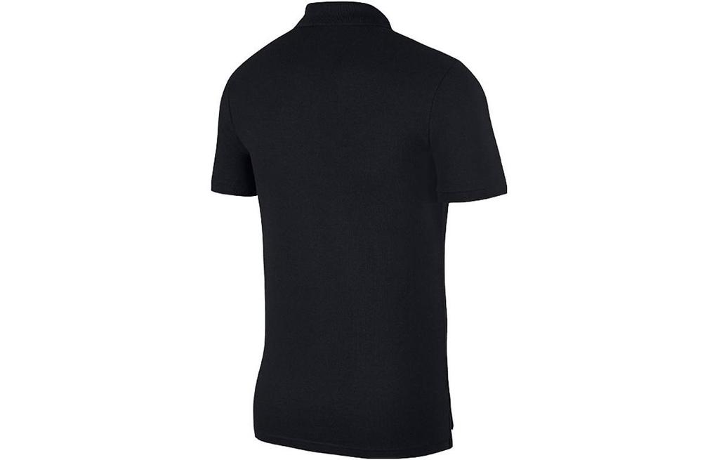 Nike Polo Shirts Men's Black Polo Collar Moderate Straight Fit AR2322-010