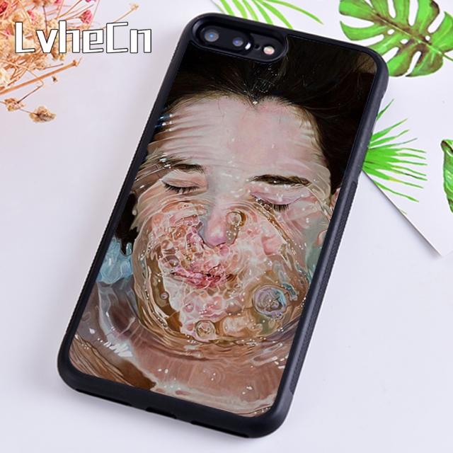 

Abstract Art Underwater Boy Girl Phone Case For iPhone 17 Air 13 12 14 15 16 Cover For Apple Pro Max 6S Plus iPhone 16