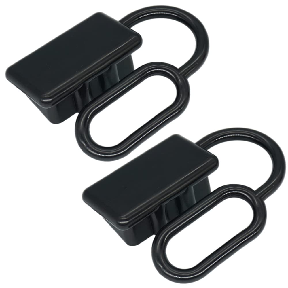 Dust Cover Cap Protector Anderson Style Quick Connect Plug SB175 Electrical Connector Dust Cover End Cap SB 175Amp Black