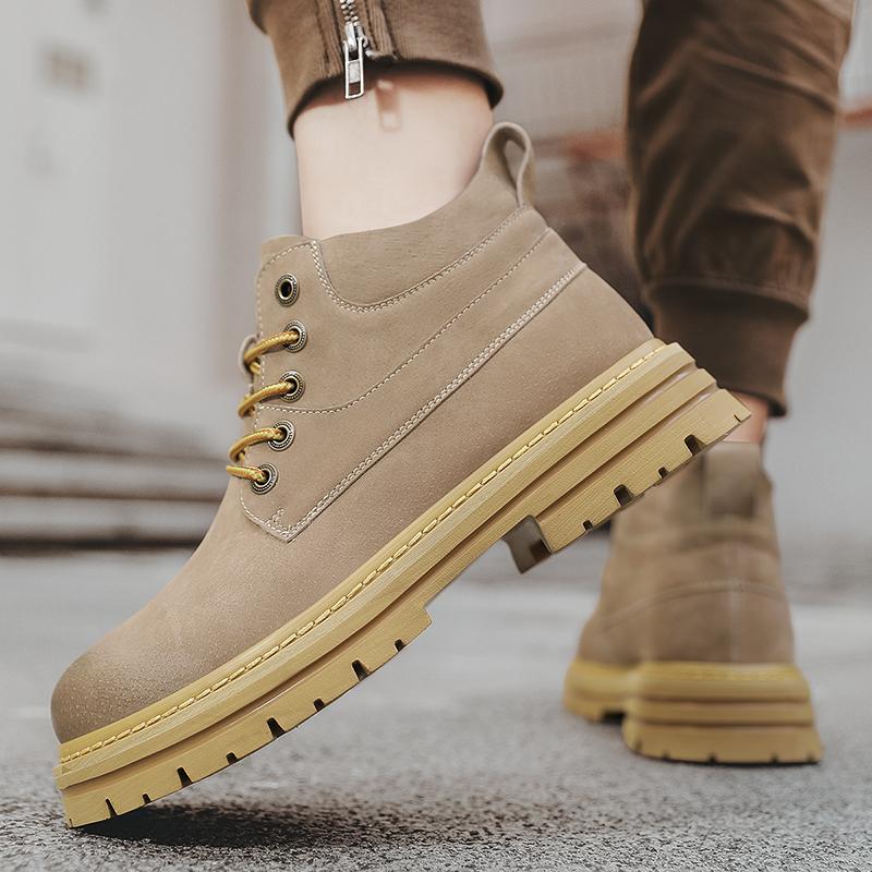 Hot selling men's short boots Trendy street style Outdoor Fashion Party Daily office adult high-quality Autumn and Winter shoes