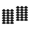 iplusmile Mini Formal Mini Fedora Mini Doll Miniature Doll Hats for DIY Dollhouse Set of 40 Hats, Hats, Hats, Kids, Use,