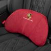UQMW3 Car Seat Headrest Pad Auto Neck Pillow Lumbar Support For Porsche 911 718 Taycan Panamera Cayenne Macan Boxster Cayman Pajun 918