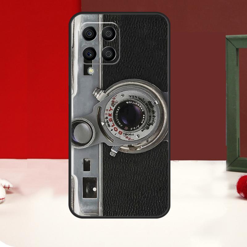 Retro Vintage Camera Case For Samsung Galaxy M14 M34 M54 M13 M53 M56 M52 M32 M16 M11 M21 M31 M35 M12 M15 M36 M55