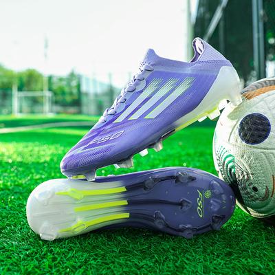 Nouvelles Chaussures de Football Professionnelles Hommes et Femmes Basse Coupe Étudiants Jeu Entraînement Ag Ongles Longs Tf Ongles Cassés Entraînement Chaussures de Football