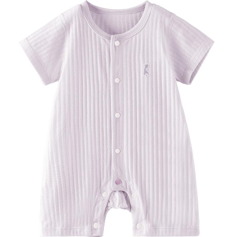 TONGTAI Infant Summer Cotton Short-Sleeve Romper