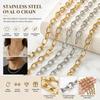 Versatile DIY Jewelry Chains Stylish Jewelry Making Findings Rotate Charm Necklace  Bracelet Making