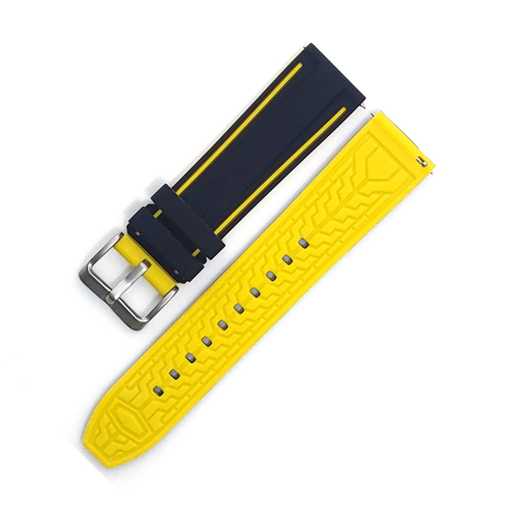 20mm 22mm 24mm Silicone Rubber Strap For Ticwatch Pro 5 Watch Band For Ticwatch Pro 3 Ultra GPS LTE/GTX/GTH 2/E3 Wristband