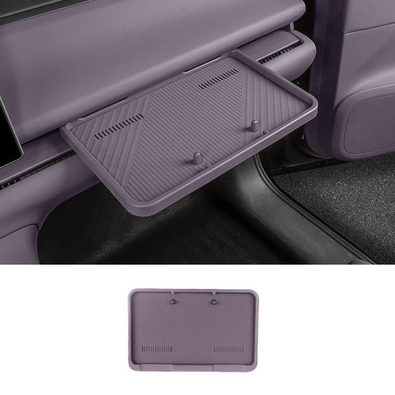 For Leapmotor C10 C16 24-26 Car Center Console Small Table Silicone Co Pilot Storage Organizer Auto Interior Accessories