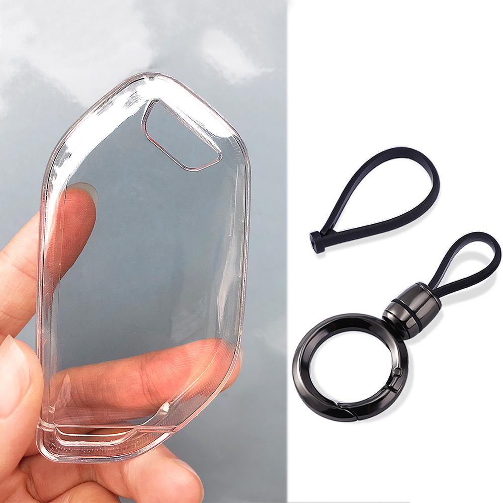 Copri Portachiavi Morbido in TPU per Kia K3 Ev5 Ev6 Gt Cargo Sorento Ferris-Riftki Ev9 8 Porte Carnival Custodia Chiavi Accessori Auto