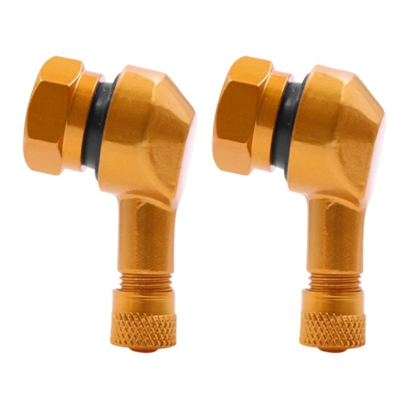 Motorcycle Modification Accessories Aluminum Tubeless Tyre Valves Stem for Most Motorbike Replacement Tire Valves Stems