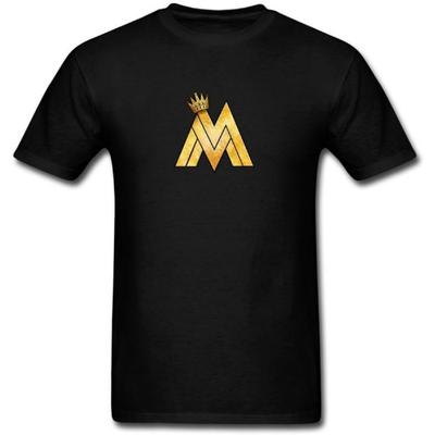 JXK Men's Maluma Reggaeton Singer Logo T-Shirt S ColorName Short Sleeve