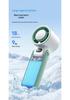 Turbo High-Speed Portable Handheld Fan with USB Charging & 199 Gear Digital Display