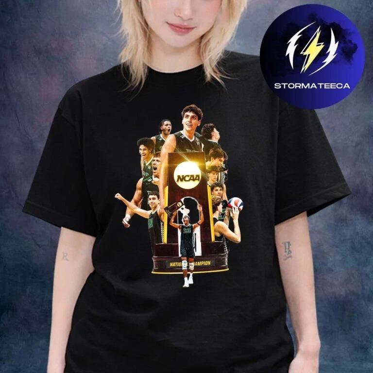 Rainbow Warriors Are 2026 NCAA National Champions Men Volleyball T shirt 3XL