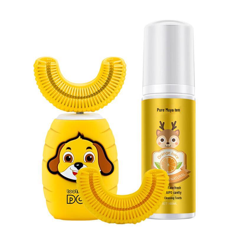 

Детская звуковая электрическая зубная щетка MAYZE