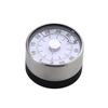 Stainless Steel Timer Kitchen Visual Mechanical Timer with Magnetic Baking Alarm Clock Countdown Reminder XH