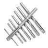 8Pcs HSS M35 M35 C0.5 3/4/5/6/7/8/9/10mm Reamer Machine Chucking Reamer Mill Cutter Tool High Speed Steel