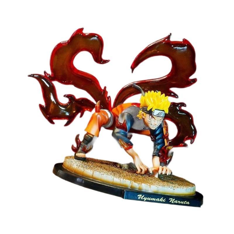 Naruto Four-tailed Vortex Naruto Nine-tailed Naruto Immortal Naruto Figure Anime Peripheral Model Ornament Statue