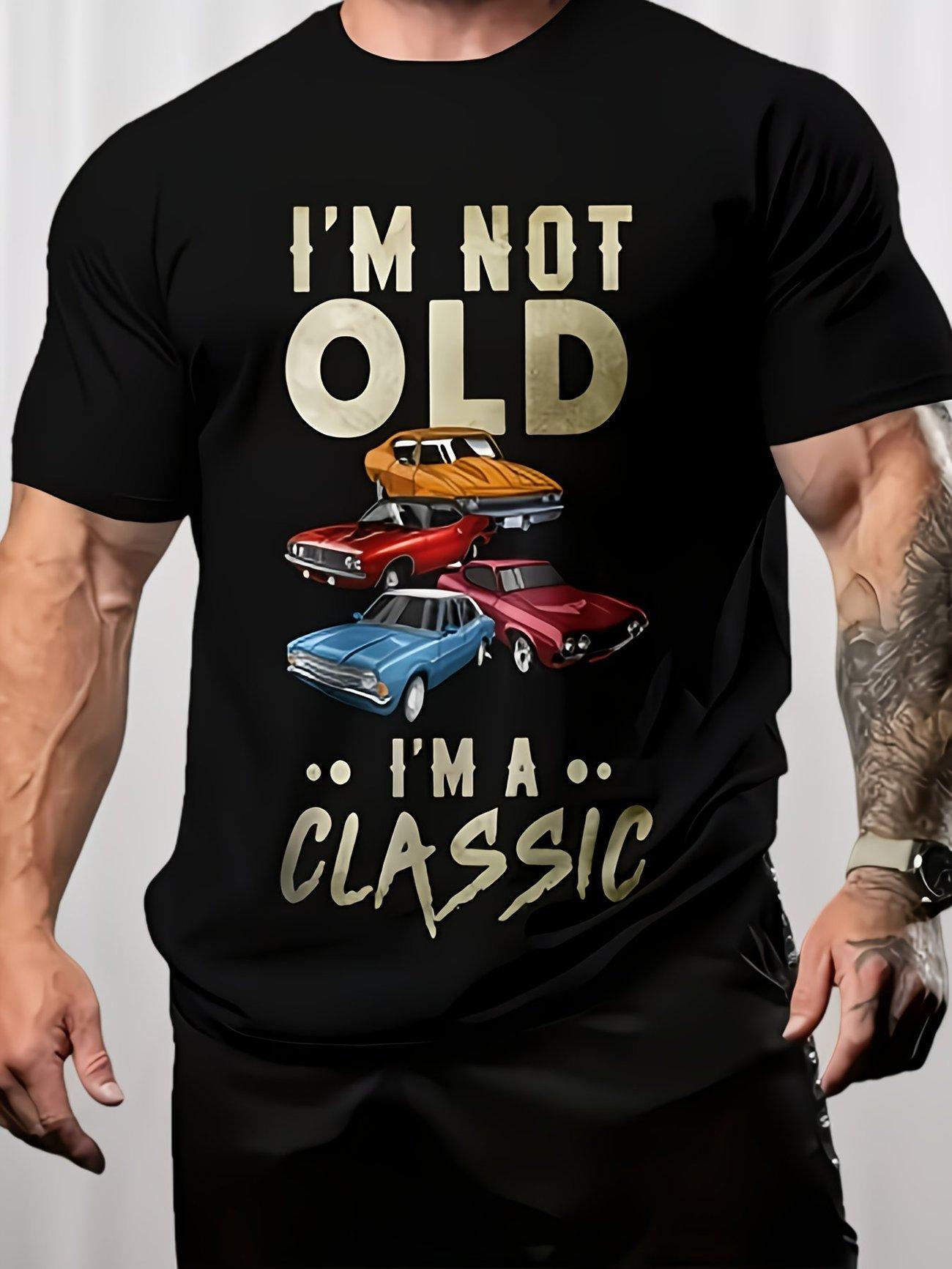 

Мужская спортивная футболка | Принт с изображением автомобиля | Многоцветная | Летняя одежда M