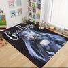 1Pc Ghostly Bride Butterflies Carpet Rug Customizable Soft Washable Antislip Home Living Room Sofa Mats Personalized Rug 0917156