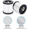 2 Pack DCV5801H Hepa Replacement Filter Compatible for DCV580 DCV581H DCV5801H Wet Dry Vacuum Replacement Filter Washable and Reusable