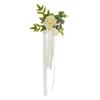 Outdoor Wedding Decoration Rose Chair Back Flower Wedding Car Mirror Flower Wedding Corridor Hotel Chair Back Flower