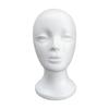 Foam Mannequin Head with Base Versatile Hairpiece Stand Lightweight