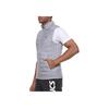 Asics Solid Color Outdoor Casual Sports Zip-Up Stand Collar Warm Down Vest Men Vests Gray 2031E441-020