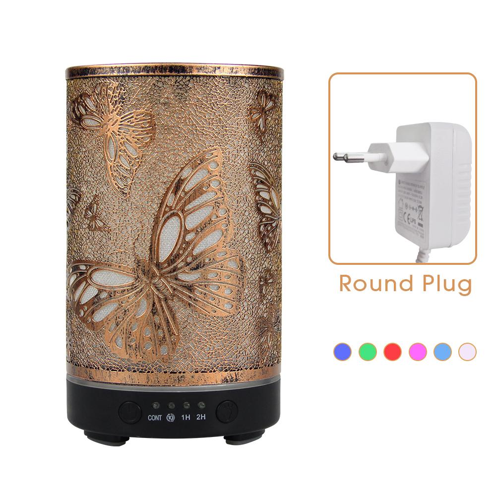 100ml Humidifiers Cool Mist Top Fill Essential Oil Diffuser for Bedroom Large Room Home Baby Nursery and Plants with Nightlight