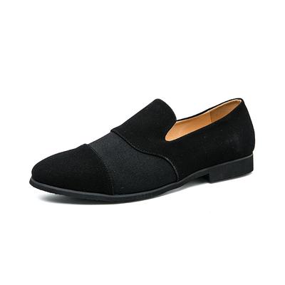 Sommer neue atmungsaktive faule Mützen-Schuhe Britische spitze matte lässige Lederschuhe