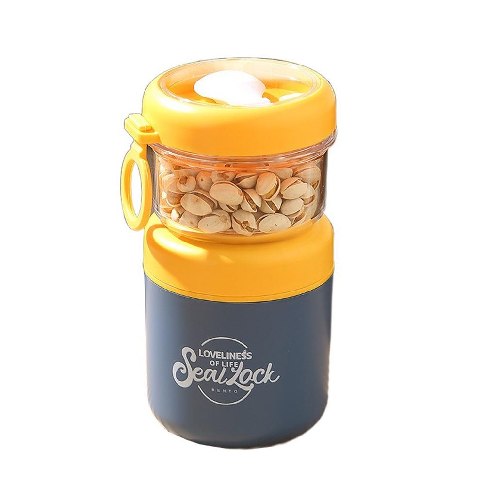 Sealed Food Thermos Container Leak Proof Stainless Steel Breakfast Bowl Portable Lunch Box  Salad