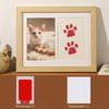 Tabletop Display DIY Pawprint Keepsake Frame Pet Paw Print Kit  Memorial Gift