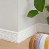 1pc Self Adhesive Flexible Foam Molding Trim,Wallpaper Border 3D Sticky Decorative Wall Lines,Peel and Stick Wall Baseboard Trim