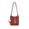 2026 Bucket Bag, Retro Commuter Bag, Versatile Genuine Leather Single-shoulder Handbag