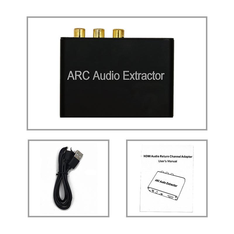 HDTV/ARC Audio Converter: Optical, Coaxial, 3.5mm Headphone Output