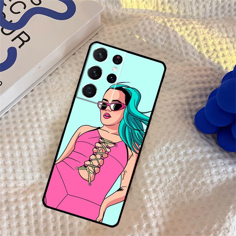 Karol G Phone Case For Samsung Galaxy S24 S25 Ultra S9 S10 S20 S22 S21 Plus S23 FE Portector Cover