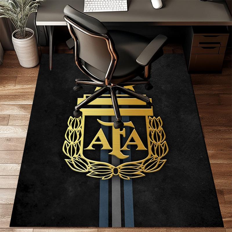 Argentina Football club Printed Office Carpet Chair Cushion  Entryway Rug, Rugs for Living Room, Bedroom Christmas gifts