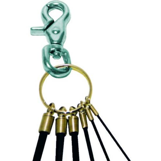 TRUSCO Stainless Steel Trigger Snap piece 1 TT-2 #2 (1 = bag)