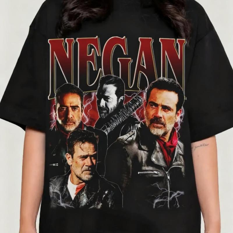 Mens The Walking Dead Tshirt Summer New Style Suitable for Both Men and Women Casual Tshirt